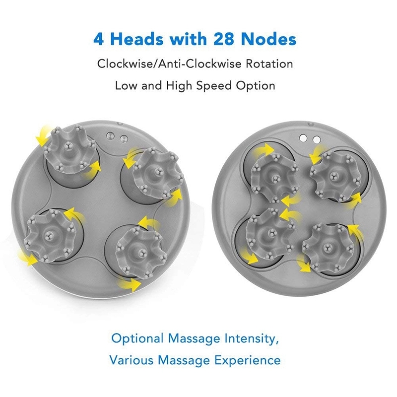 Hand Held Head Massager Portable Vibrating Waterproof Electric Scalp Massager